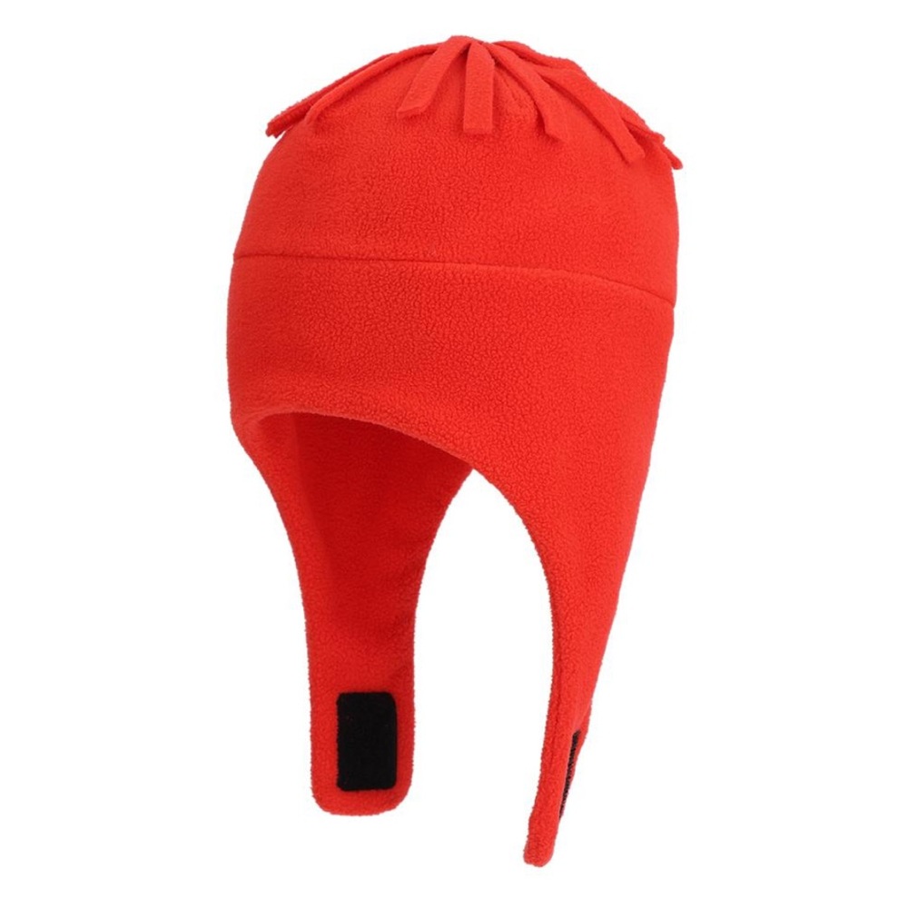 Kids Red Fleece Hat